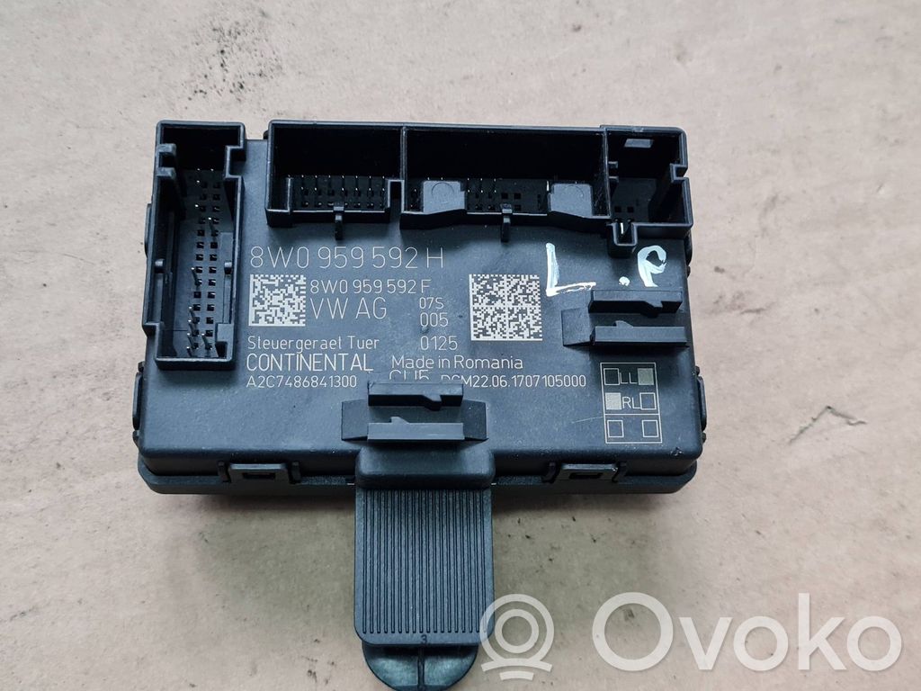 Audi A4 S4 B9 Door control unit/module 