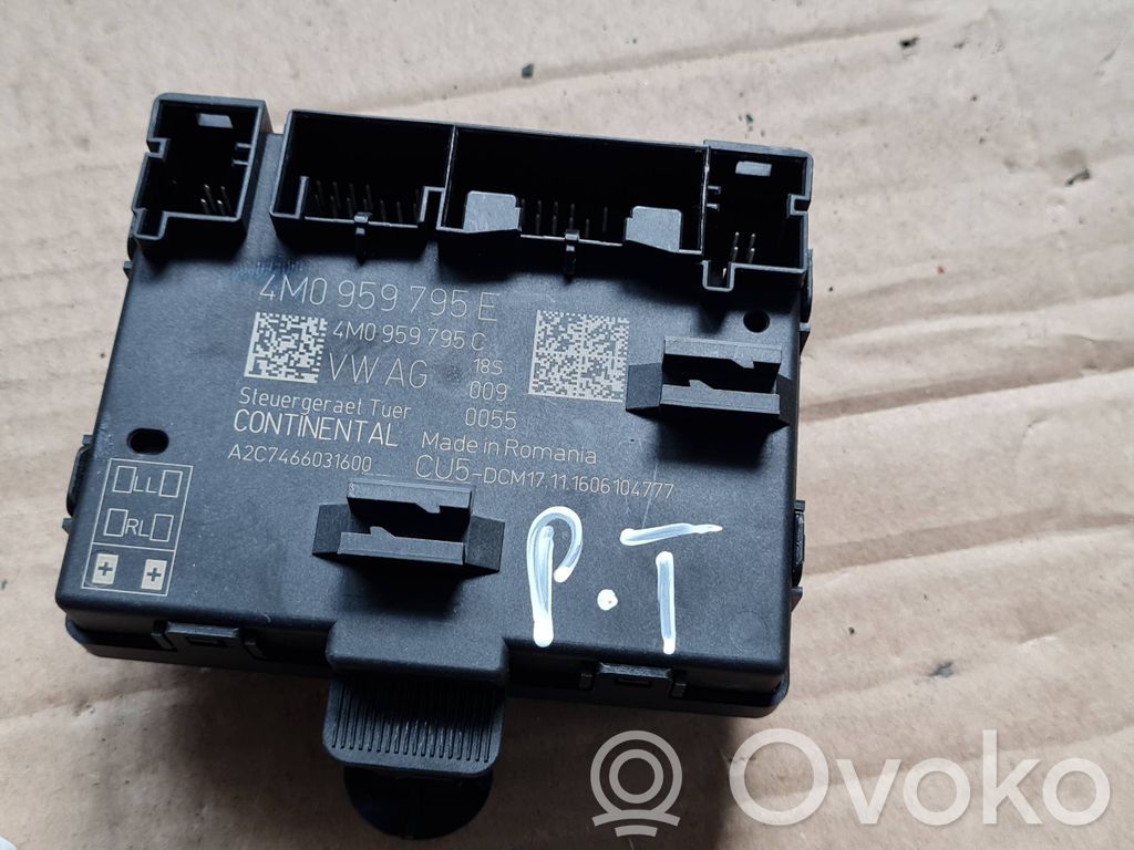 Audi A4 S4 B9 Door control unit/module 