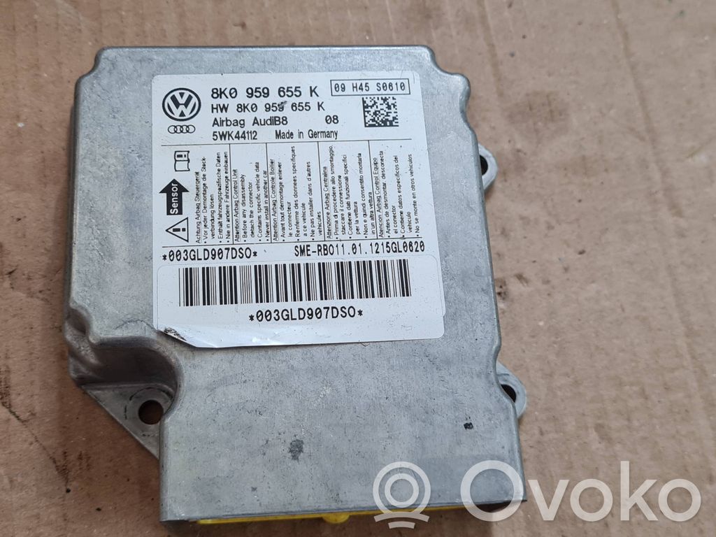 Audi A4 S4 B8 8K Airbag control unit/module 