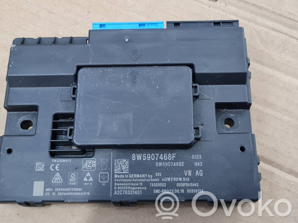 Audi S5 F5 Gateway control module 