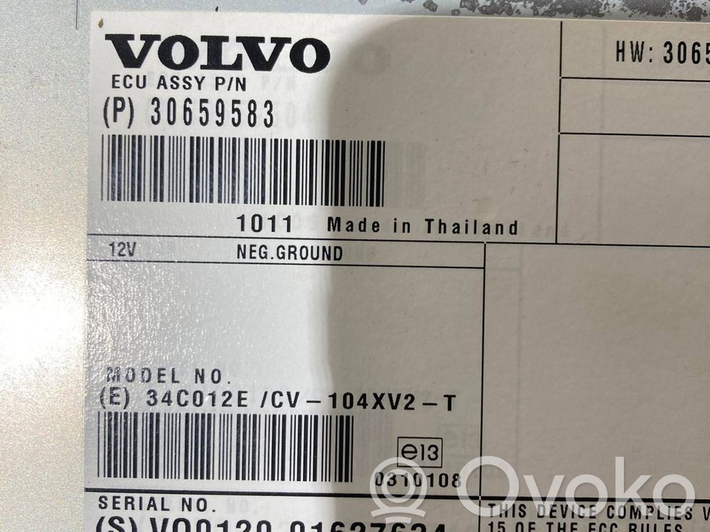 Volvo S60 Sound amplifier 