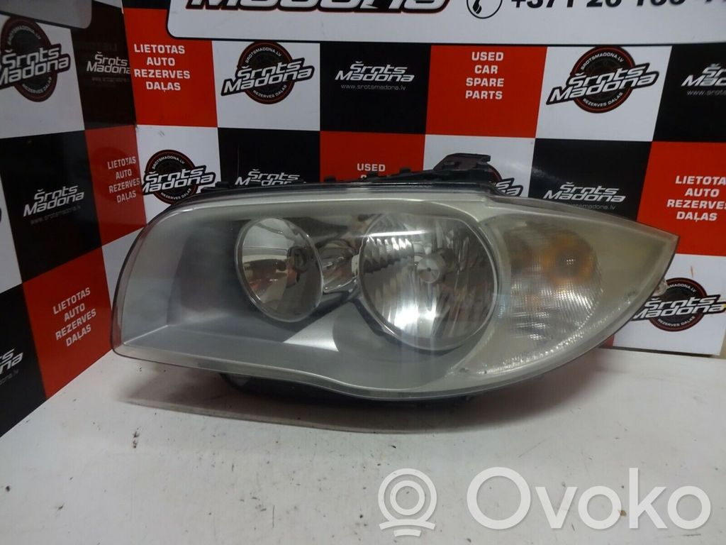 BMW 1 E81 E87 Headlight/headlamp 