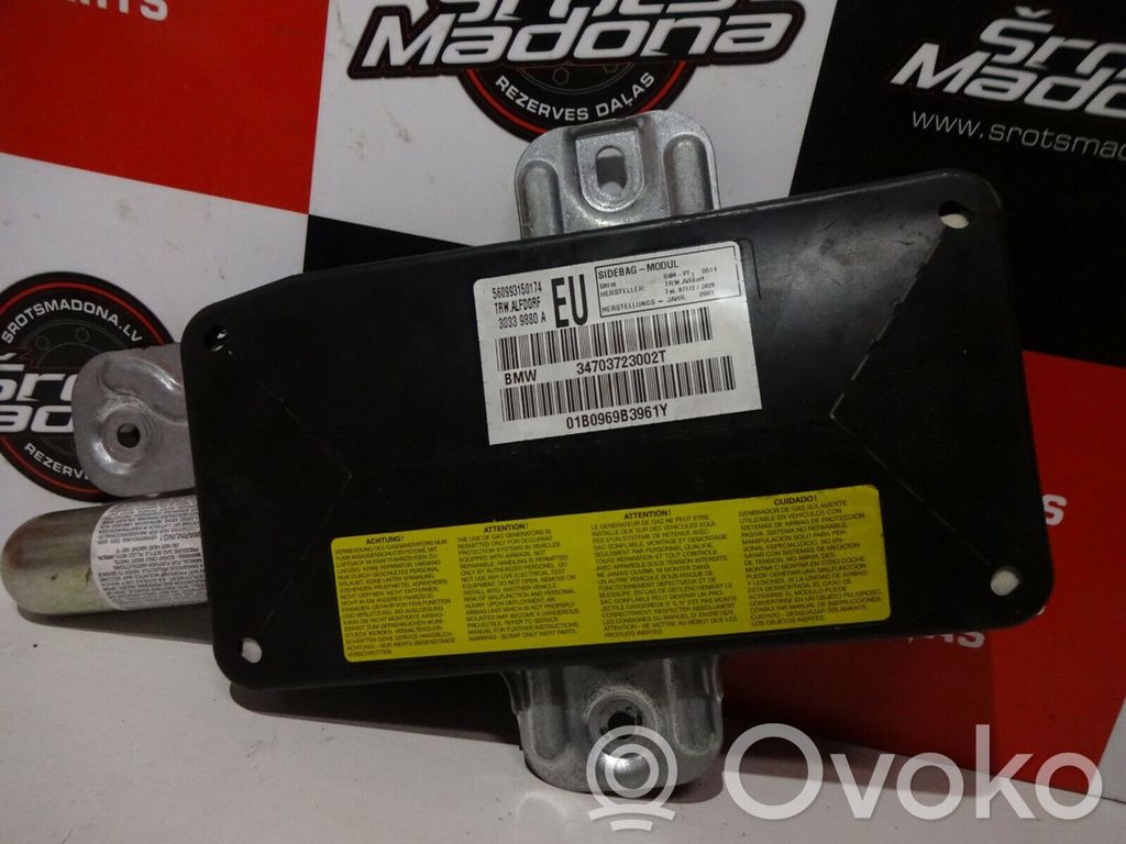 BMW 3 E46 Airbag de la puerta delantera 