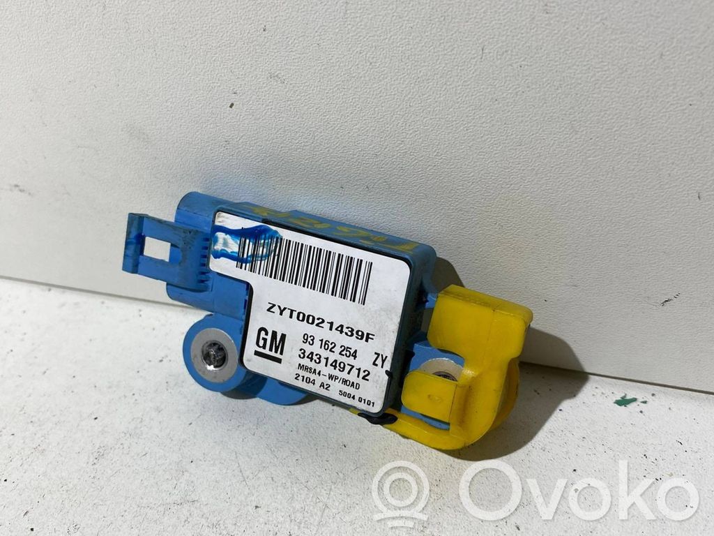 Opel Tigra B Sensor impacto/accidente para activar Airbag 