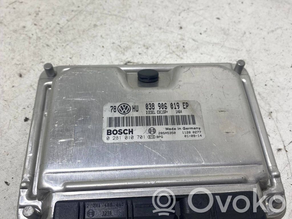 Engine control unit/module   038906019EP,28SA5350,028101070