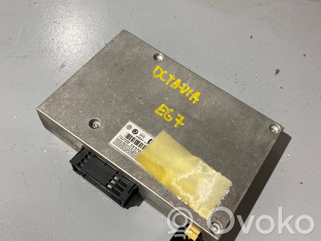Skoda Octavia Mk2 (1Z) Module unité de contrôle Bluetooth 