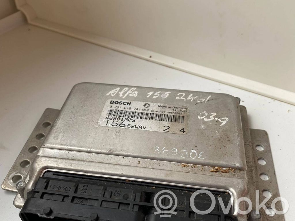 Alfa Romeo 156 Engine control unit/module 
