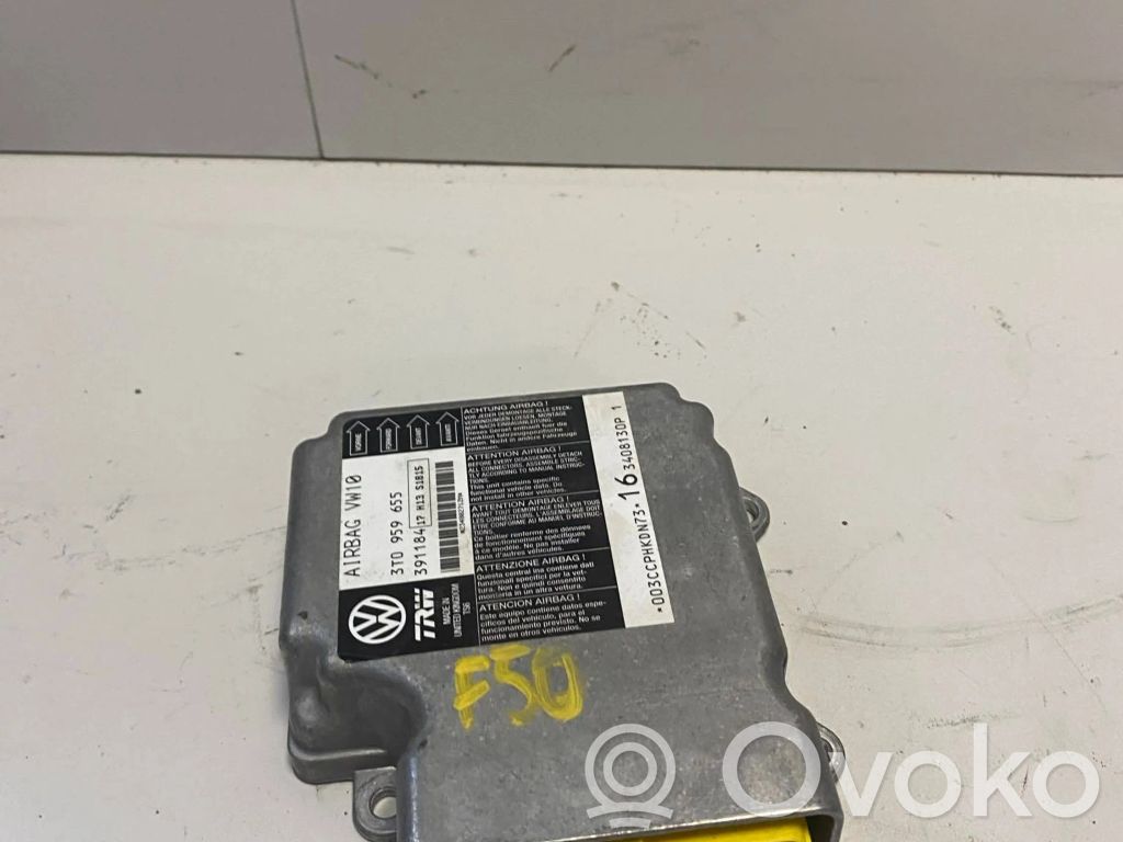 Skoda Superb B6 (3T) Unitate/modul de comandă airbaguri 