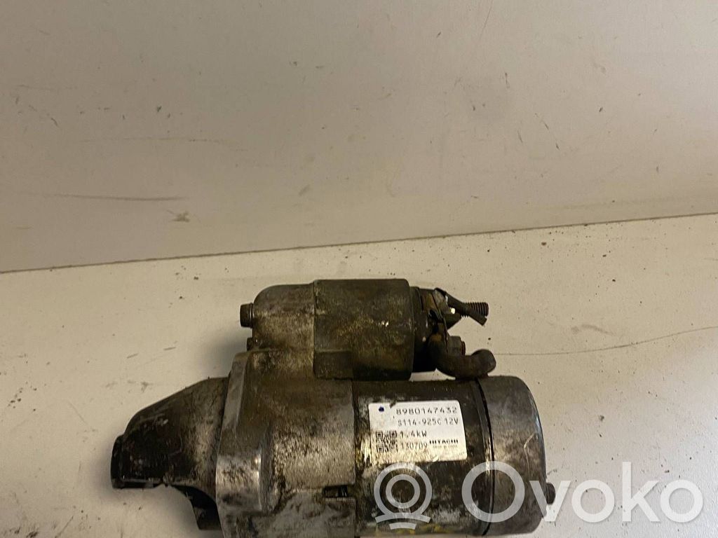 Opel Astra J Käynnistysmoottori 