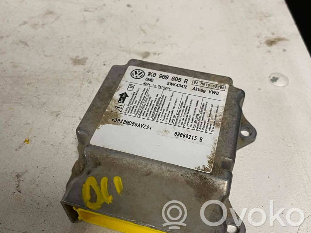 Skoda Octavia Mk2 (1Z) Unitate/modul de comandă airbaguri 