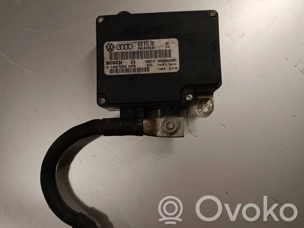 Other control units/modules   4E0915181,4E0910181,0199000006