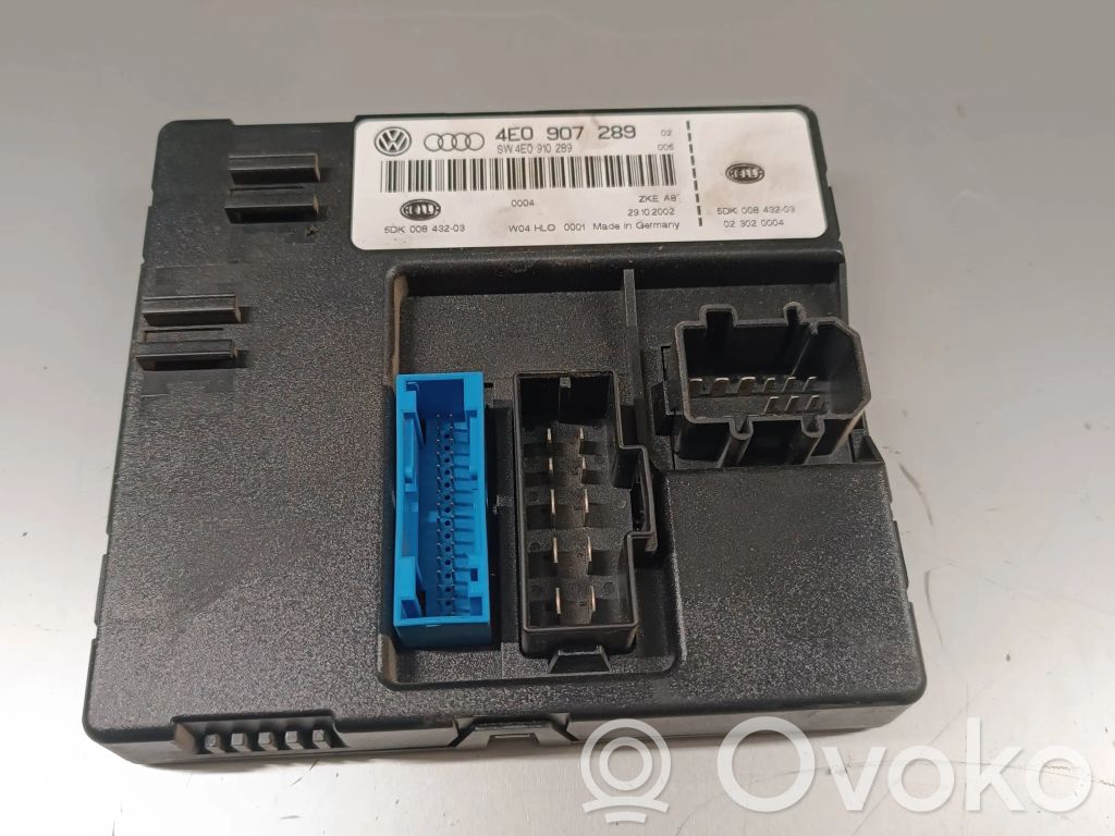 Komforta modulis   4E0907289,5DK00843203,4E0910289