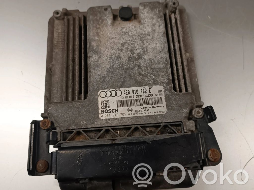 Audi A8 S8 D3 4E Other control units/modules 