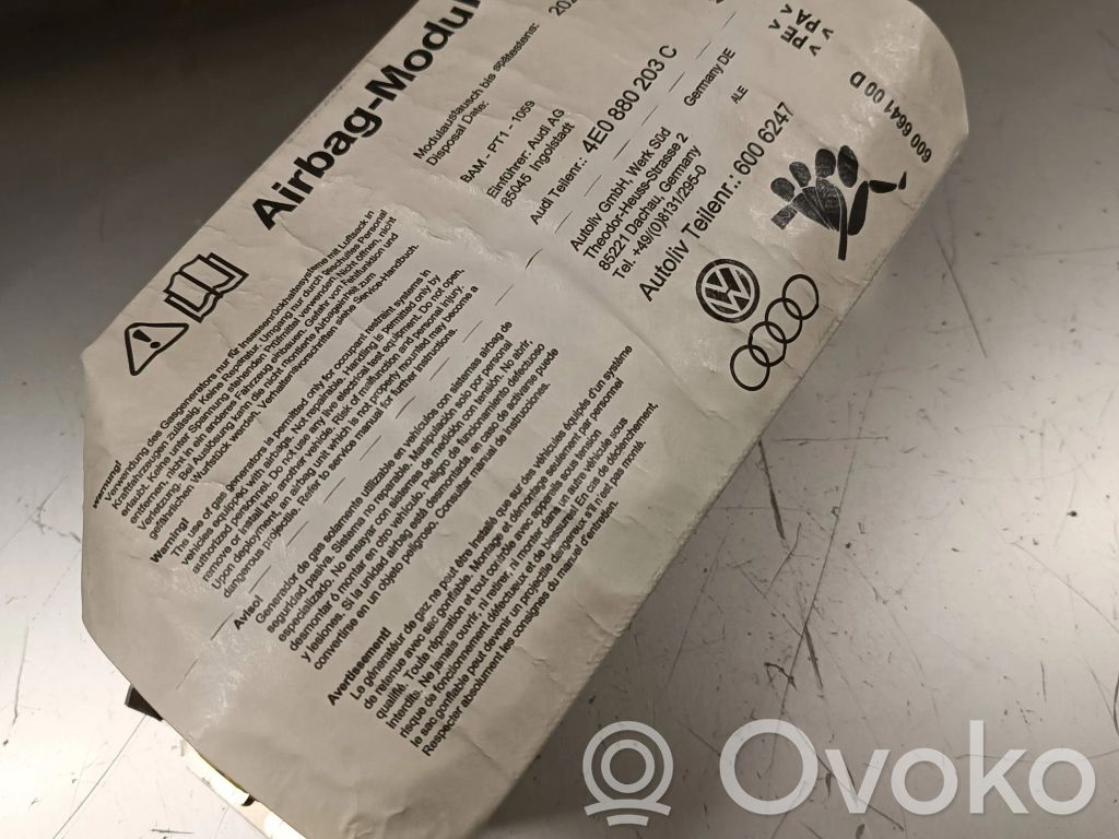 Passenger airbag   4E0880203C,6006247