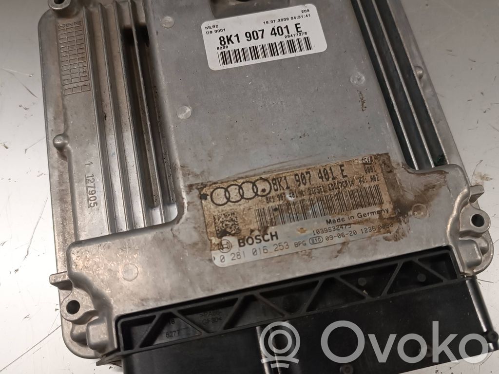 Audi A4 S4 B8 8K Engine control unit/module 