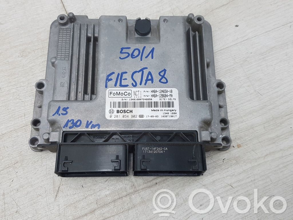 Ford Fiesta Variklio valdymo blokas 
