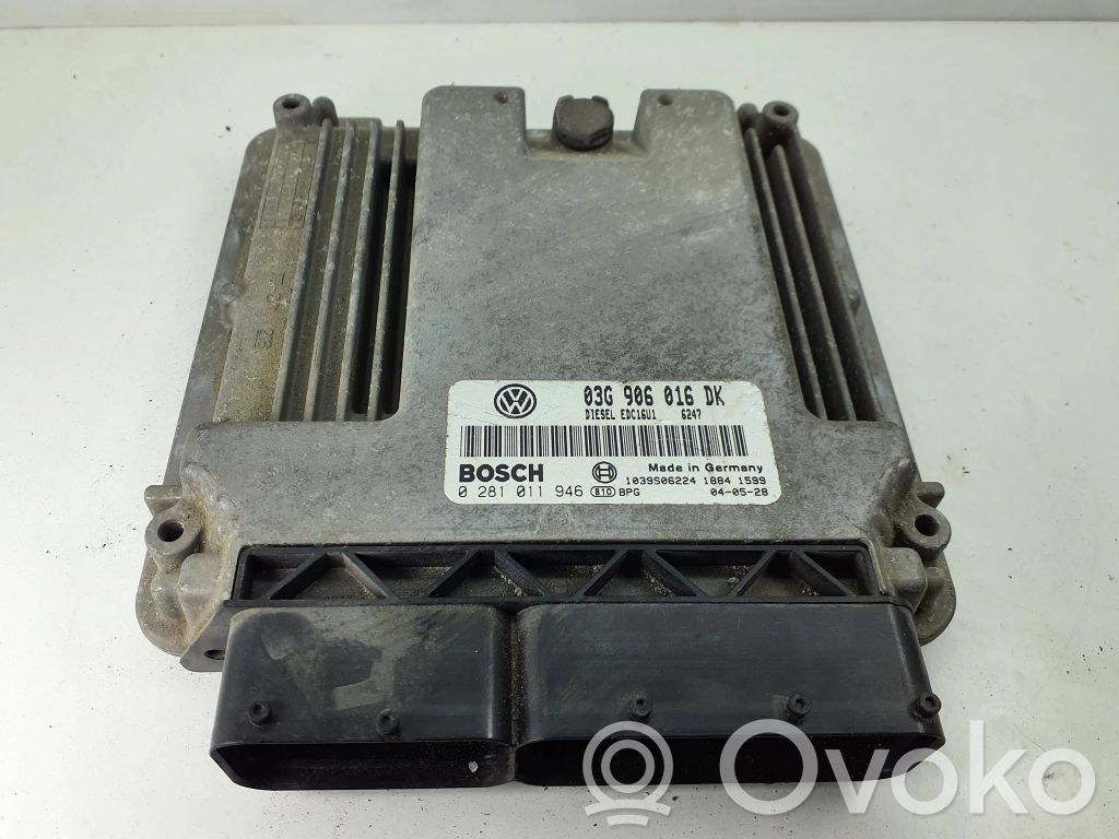 Skoda Octavia Mk2 (1Z) Engine control unit/module 