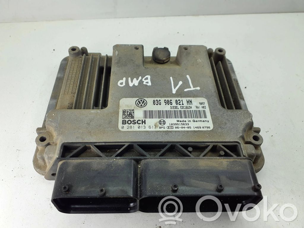 Volkswagen Touran I Sterownik / Moduł ECU 