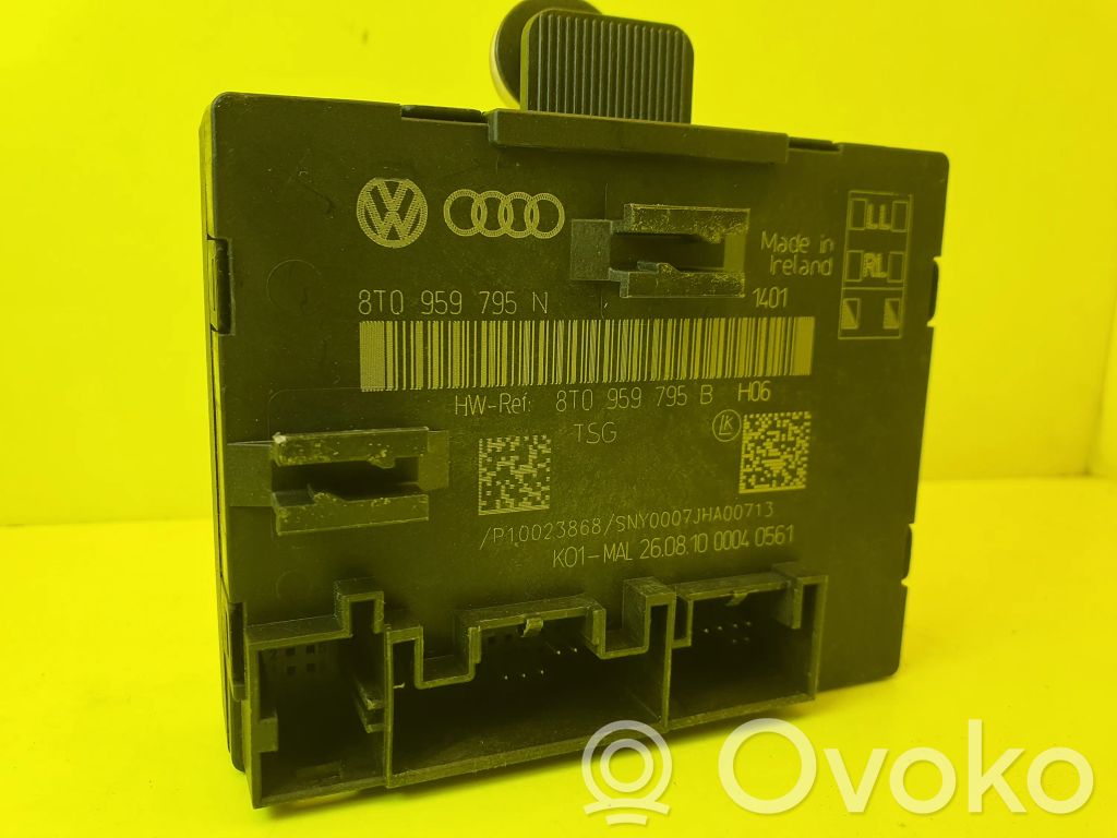 Audi A5 Sportback 8TA Door control unit/module 