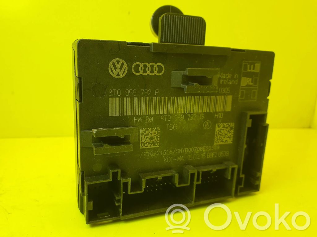 Audi A5 Sportback 8TA Door control unit/module 