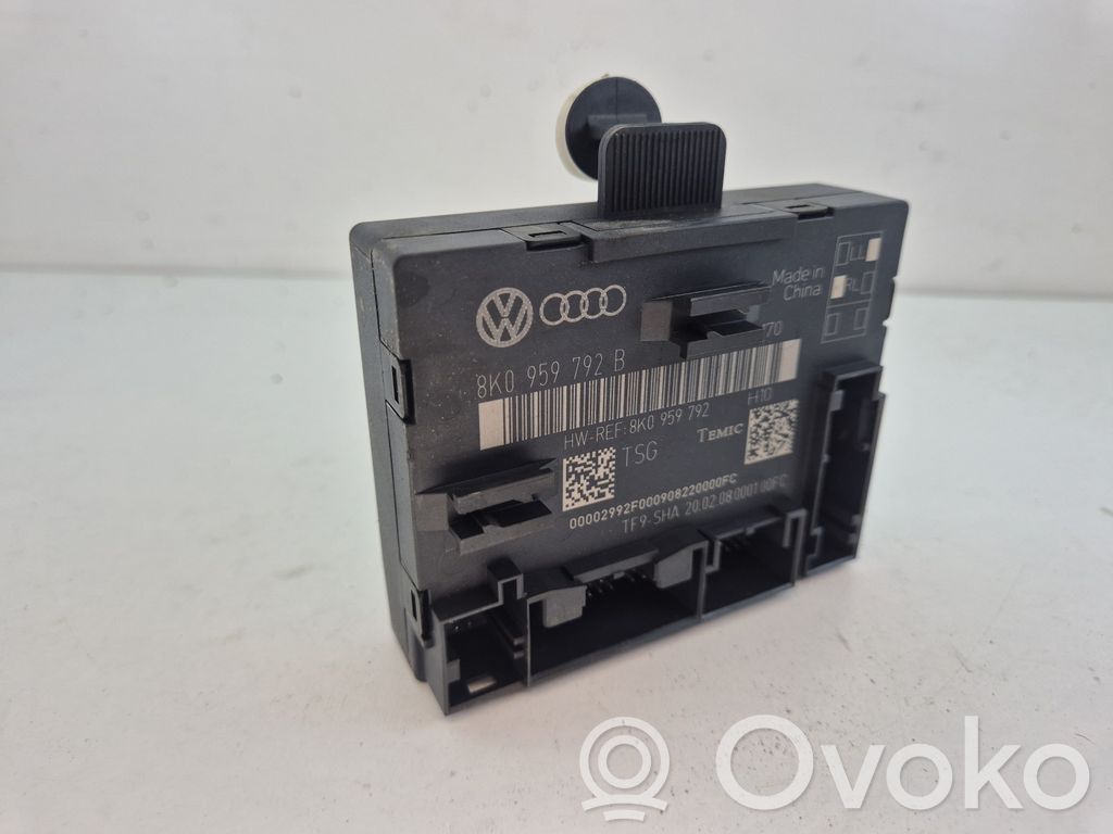 Audi A4 S4 B8 8K Door control unit/module 