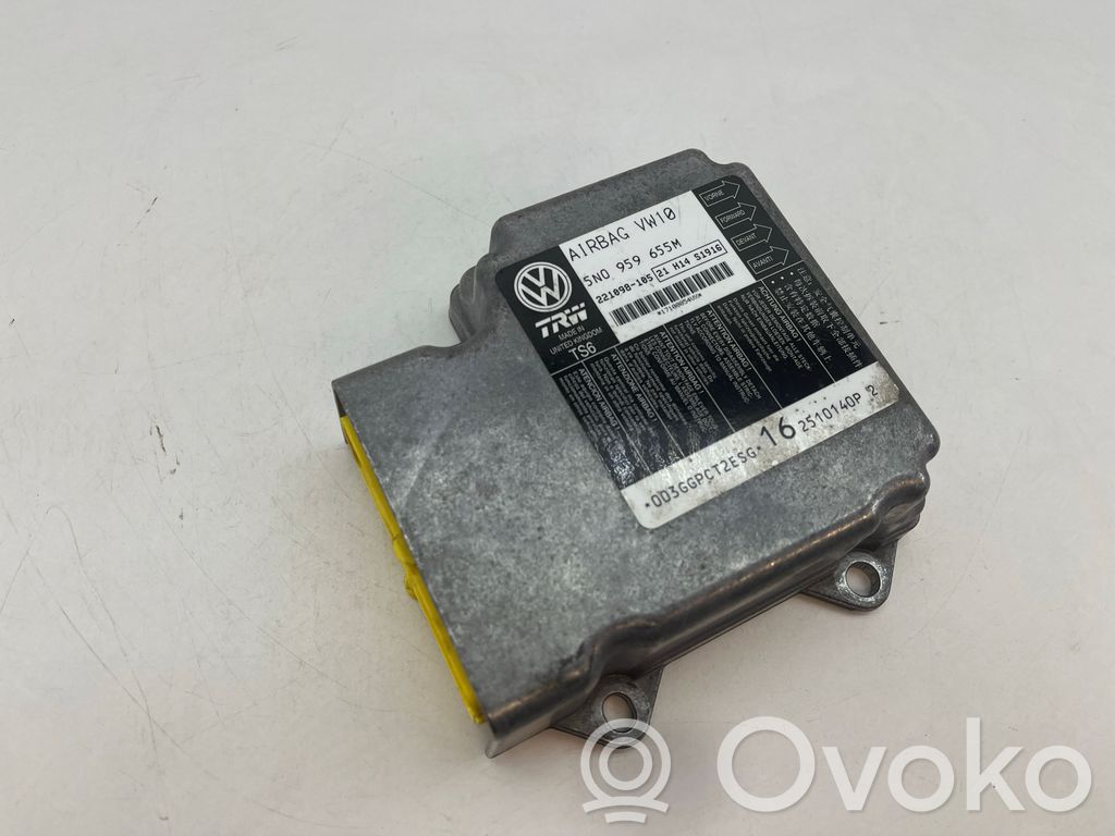 Volkswagen PASSAT B6 Module de contrôle airbag 