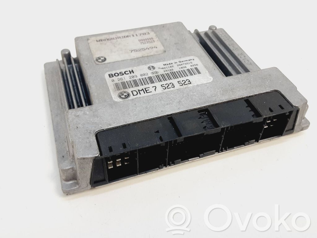 BMW 7 E65 E66 Variklio valdymo blokas 