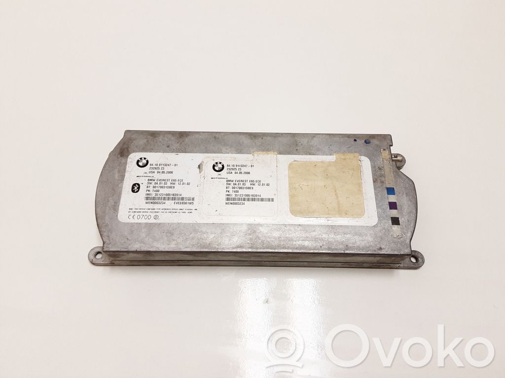 BMW 7 E65 E66 Bluetooth control unit module 