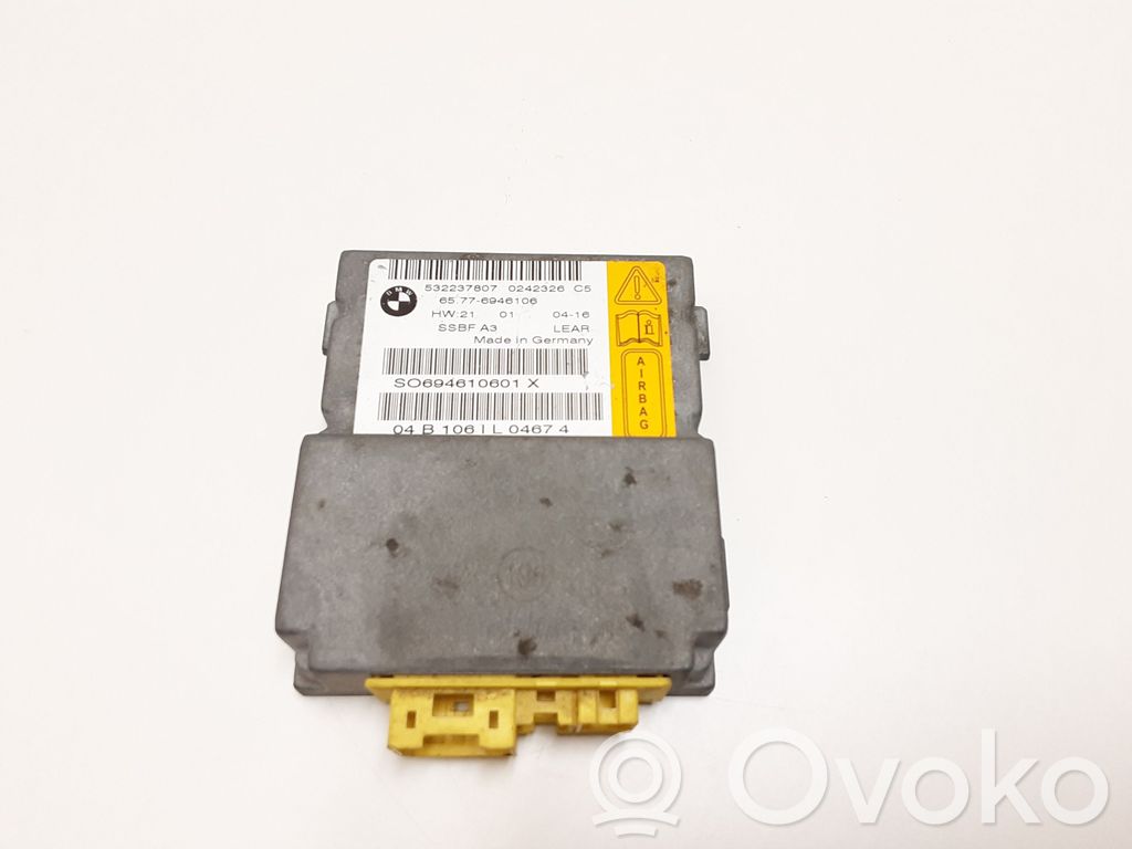 BMW 7 E65 E66 Airbag control unit/module 