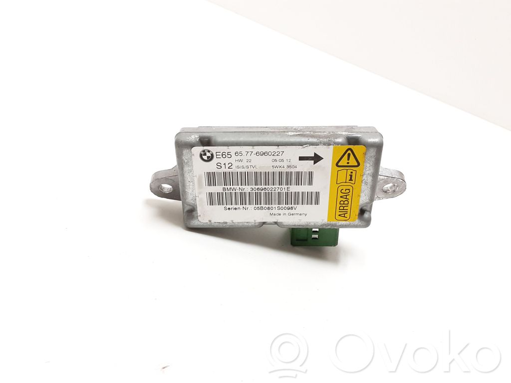 BMW 7 E65 E66 Airbag deployment crash/impact sensor 