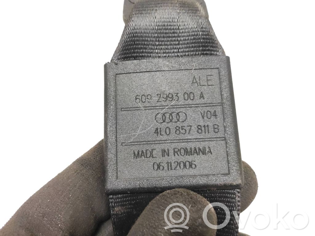 Audi Q7 4L Cinturón de la tercera fila de asientos 