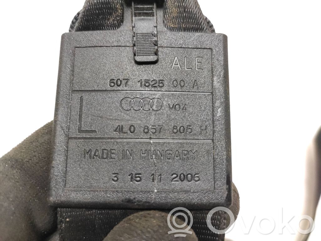 Audi Q7 4L Cinturón trasero 