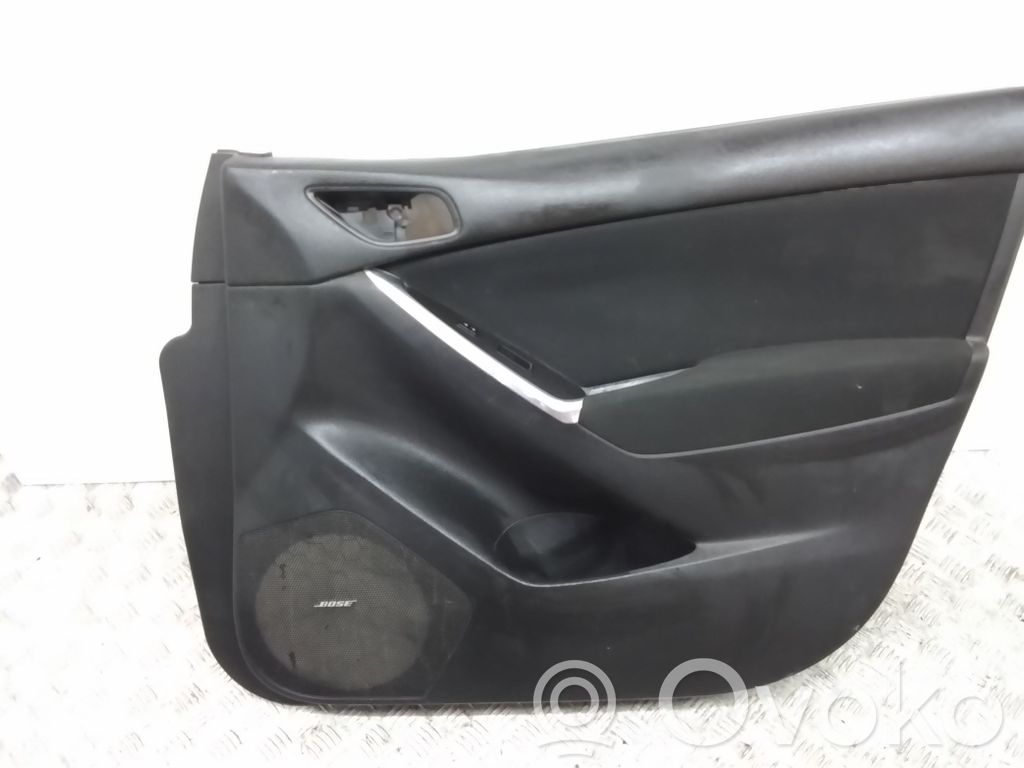 Front door card panel trim