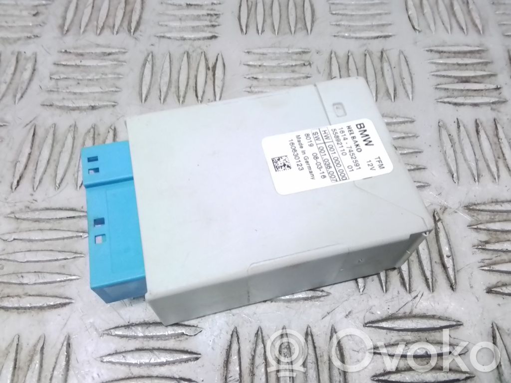 BMW i3 Fuel injection pump control unit/module 