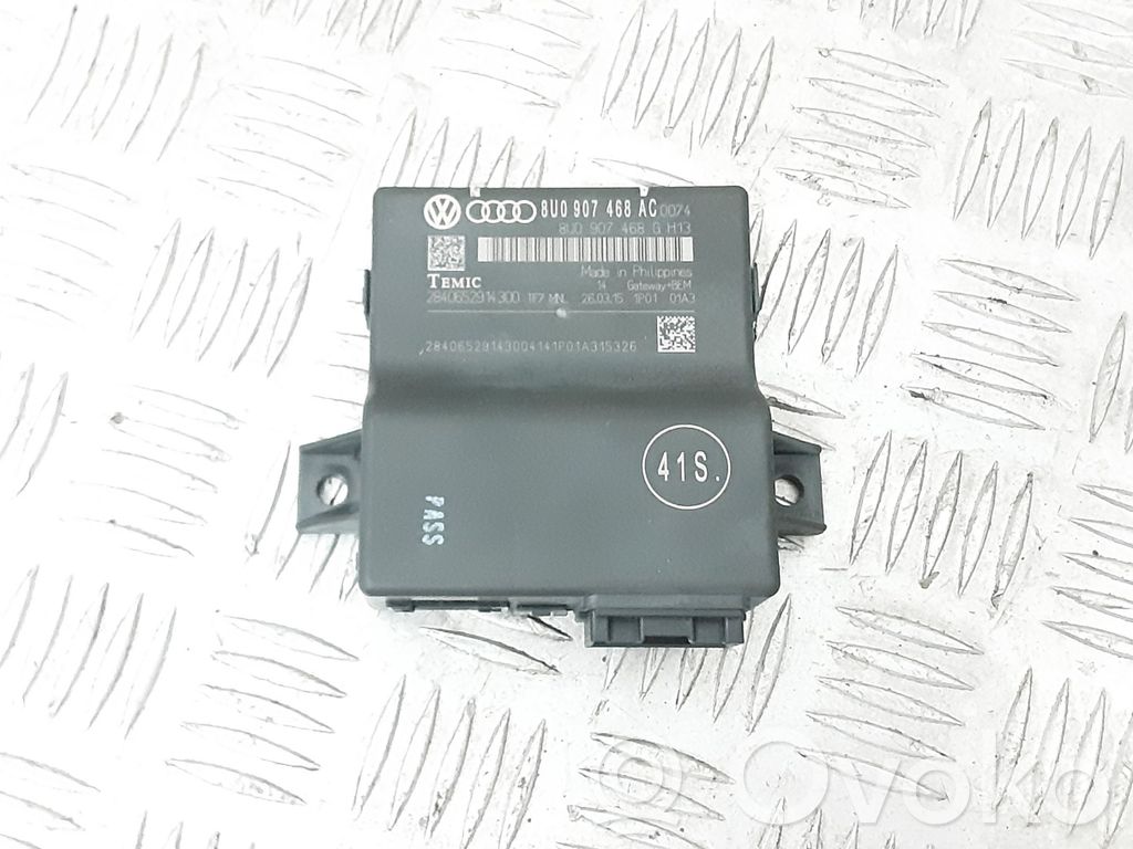 Audi Q3 8U Gateway control module 