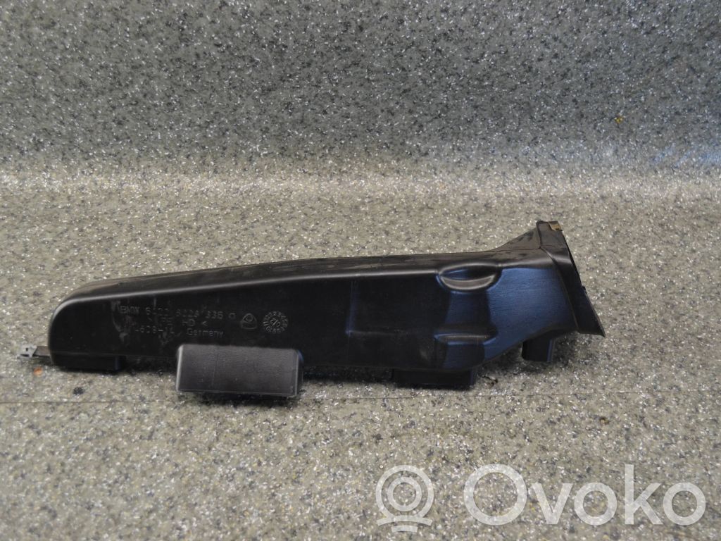 BMW 7 E65 E66 Ohjaamon sisäilman ilmakanava 