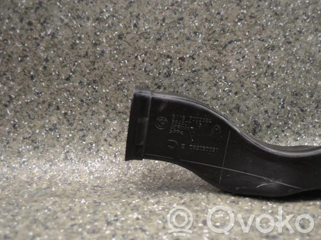 BMW 7 E65 E66 Ohjaamon sisäilman ilmakanava 