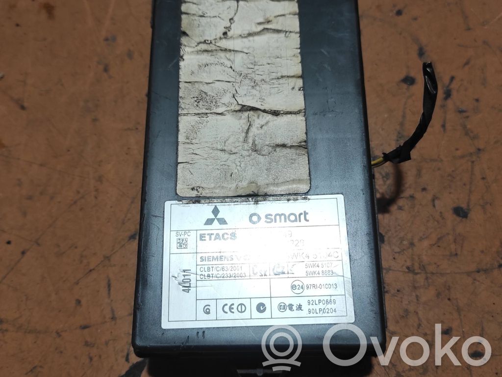 Smart ForFour I Kiti valdymo blokai/ moduliai 