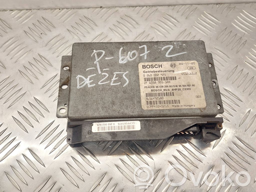 Peugeot 607 Gearbox control unit/module 