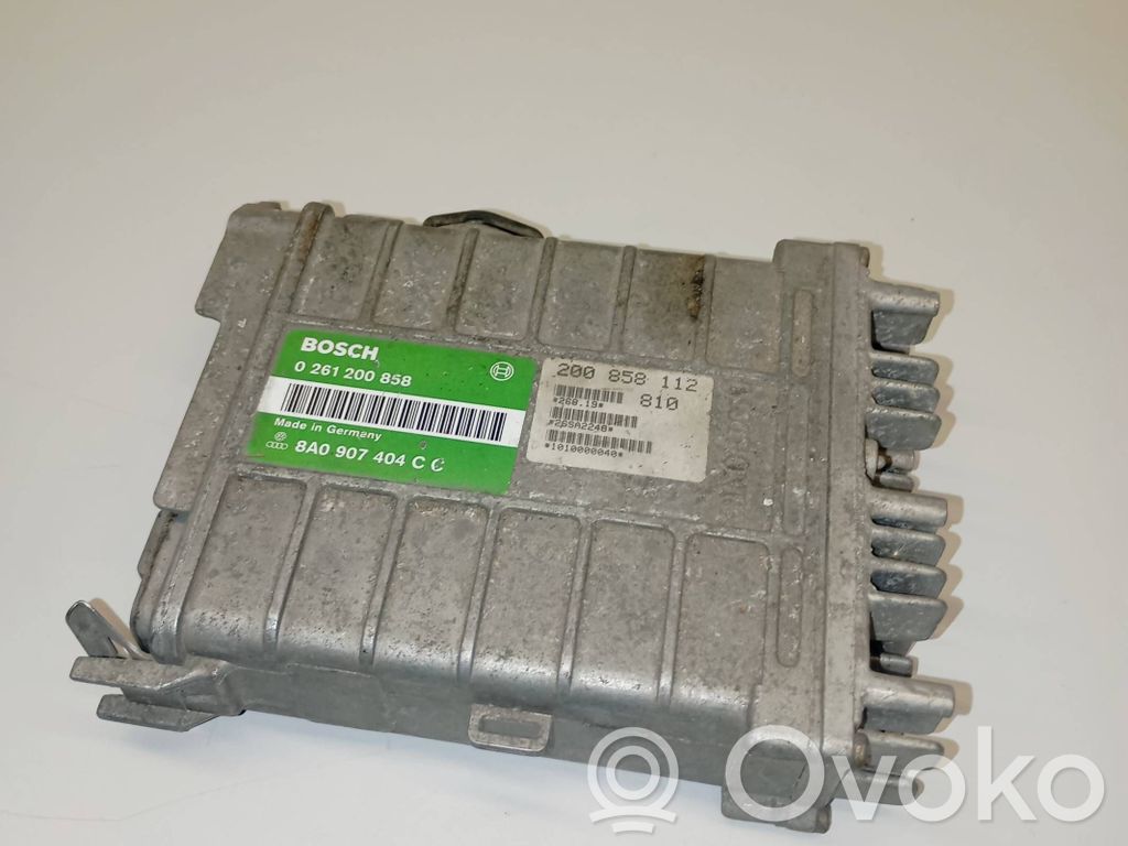 Engine control unit/module   8A0907404CC,0261200858