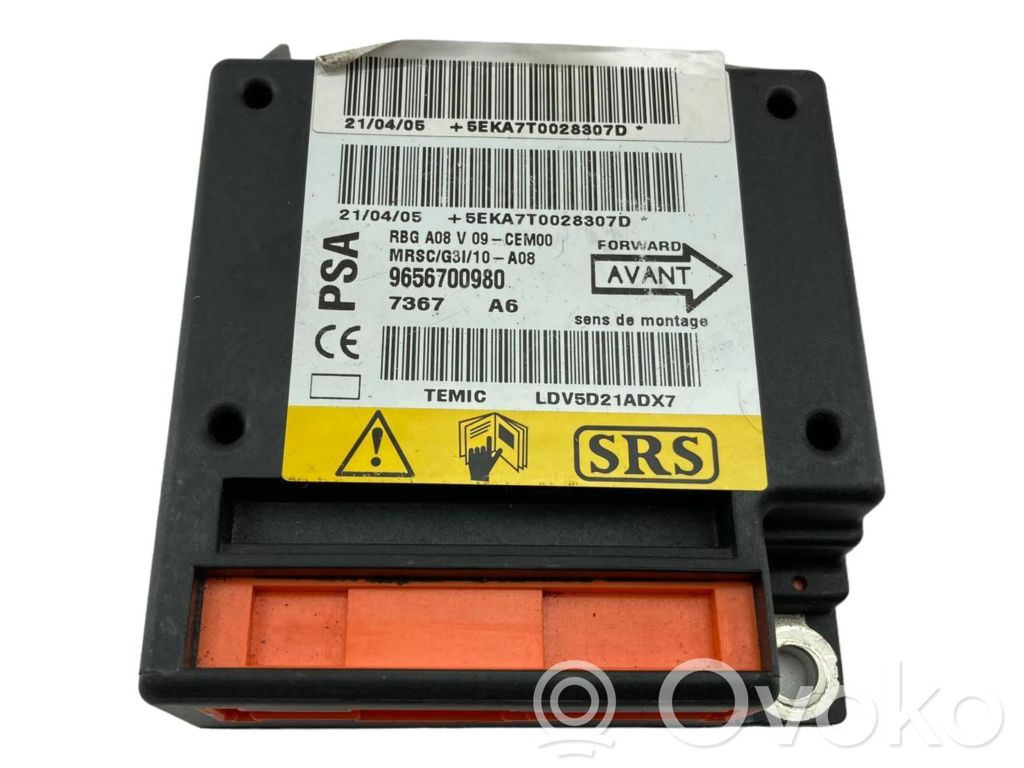 Peugeot 1007 Airbag control unit/module 