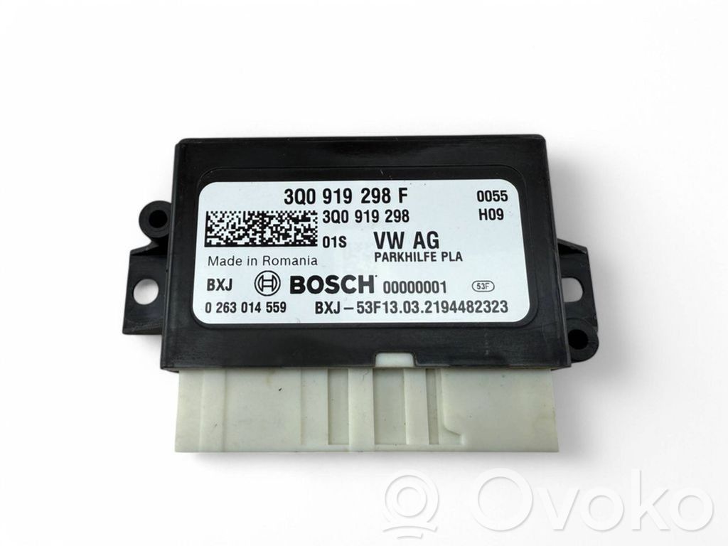 Audi A3 S3 8V Unitate/modul de comandă parcare PDC 