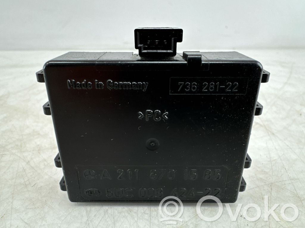 Mercedes-Benz E W211 Sensor de lluvia 