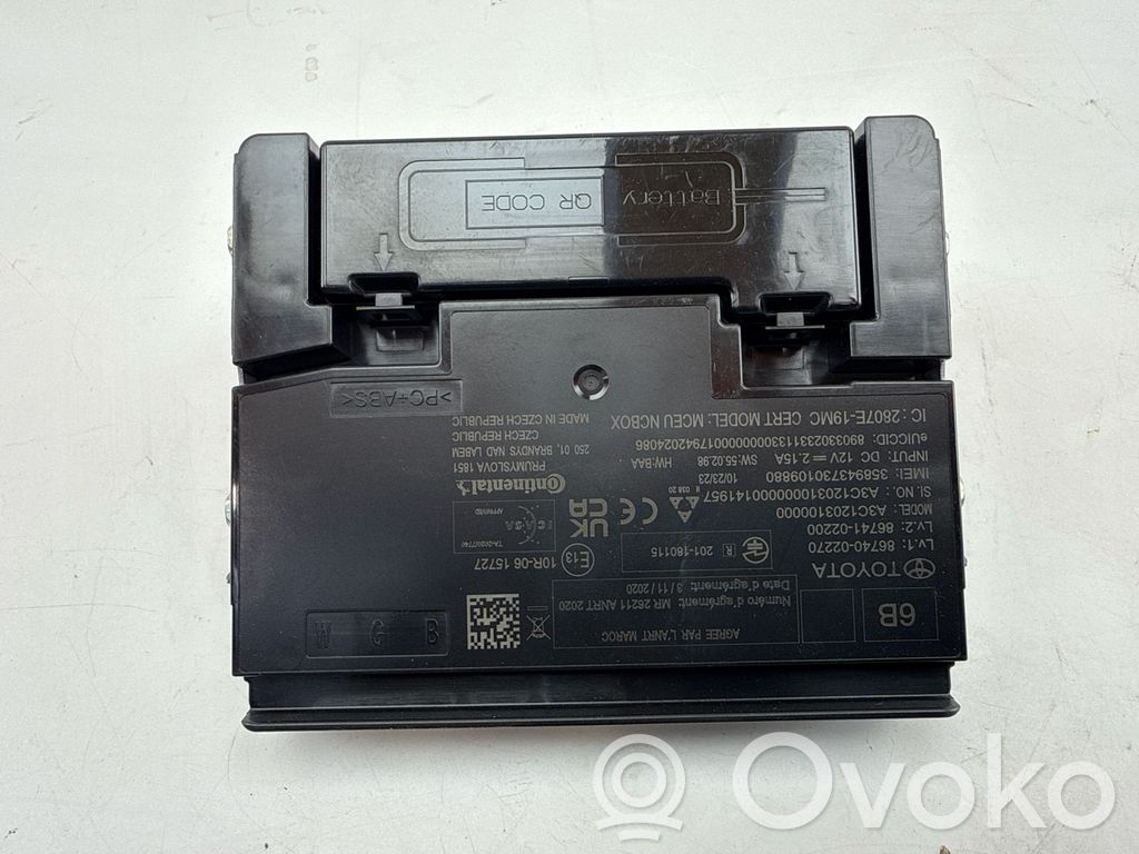 Toyota Corolla E210 E21 Other control units/modules 