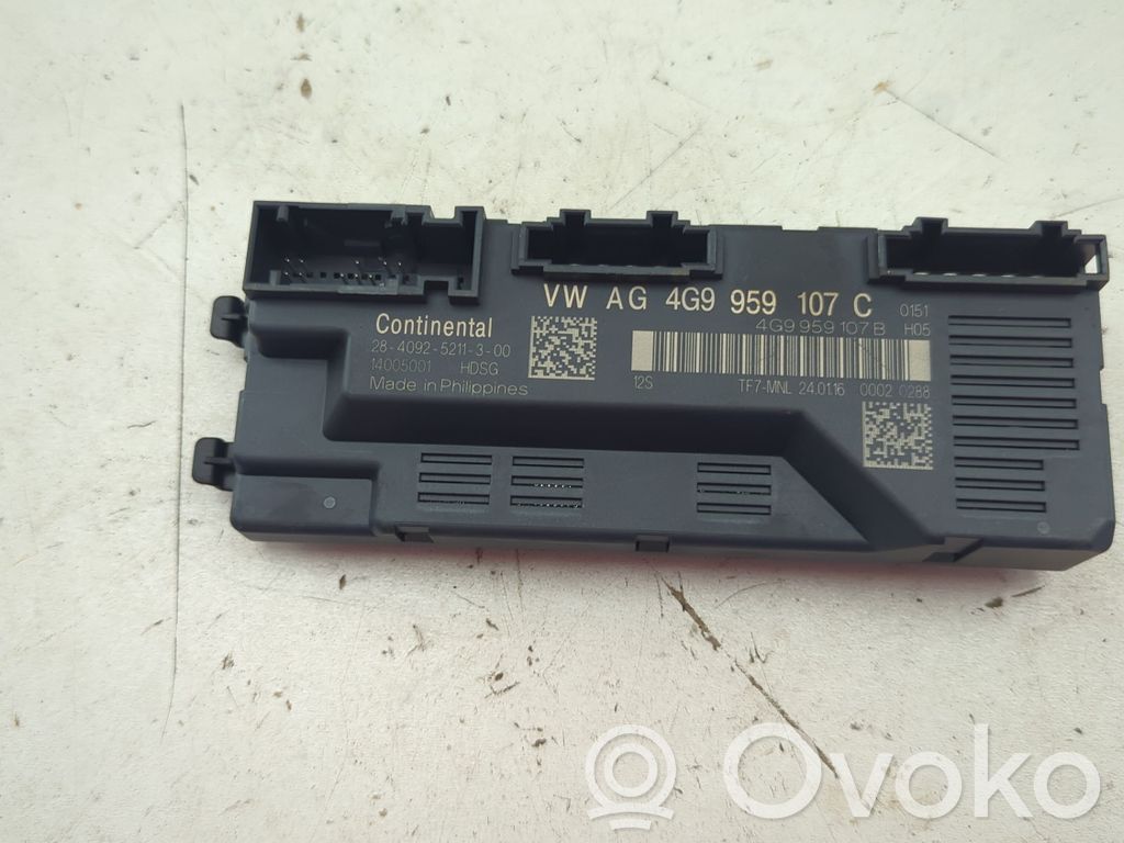 Audi RS6 C7 Tailgate/trunk control unit/module 