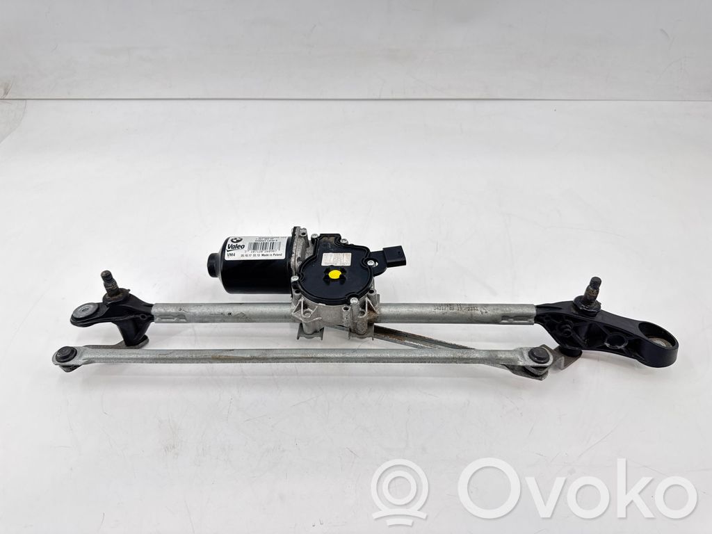 BMW 3 F30 F35 F31 Tiranti e motorino del tergicristallo anteriore 