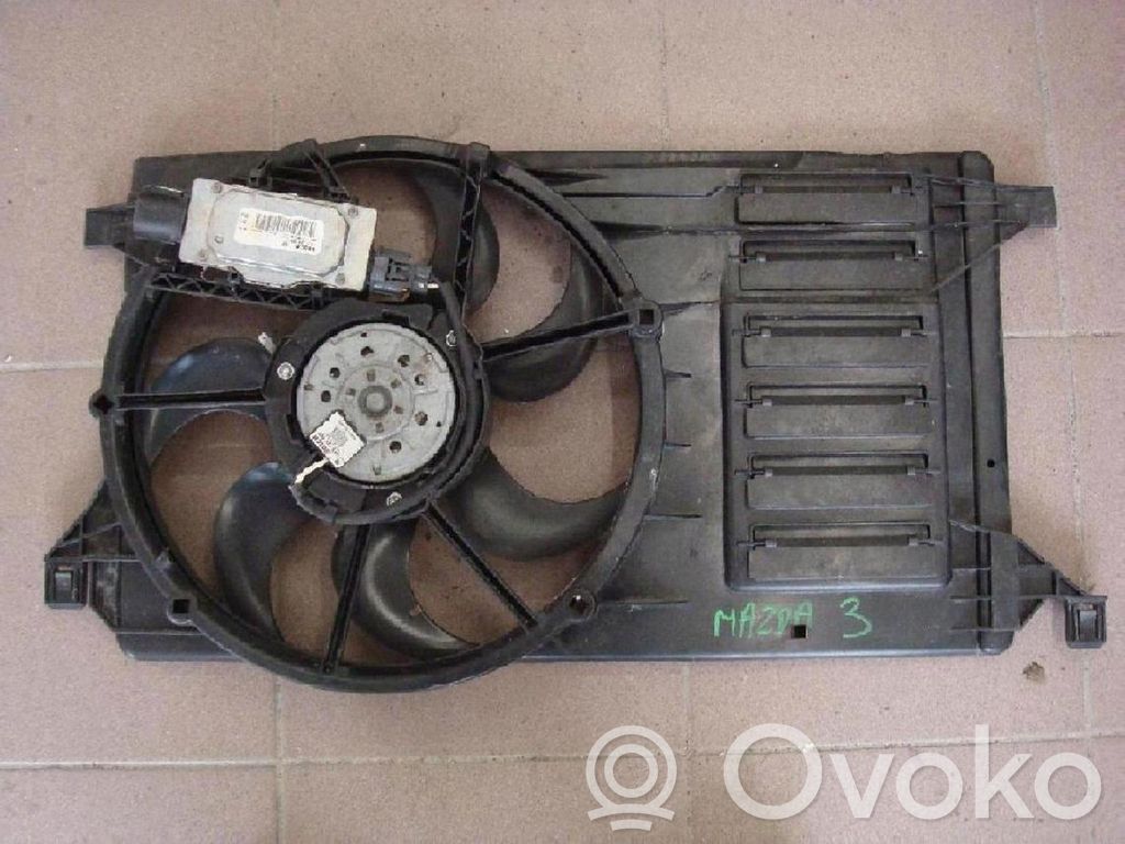 Mazda 3 II Elektryczny wentylator chłodnicy 