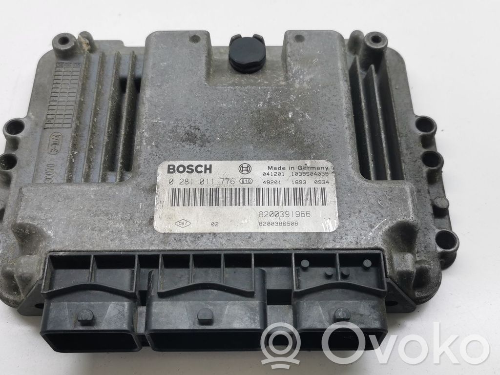 Engine control unit/module   0281011776,8200386508,8200391966