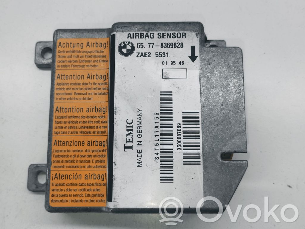 BMW 3 E36 Airbag control unit/module 