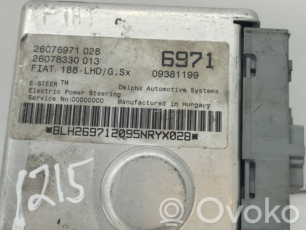 Fiat Punto (188) Vairo stiprintuvo valdymo blokas 